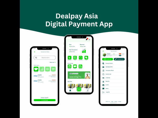 Dealpay asia APP Webstie Portfolio