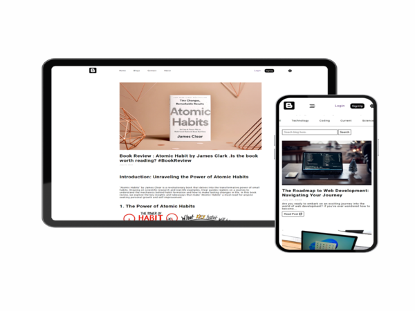 Blogia Blog Webstie Portfolio